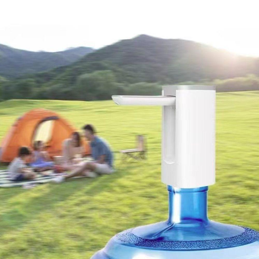 Automatic Water Bottle Pump Foldable Water Dispenser Quantitative Wine Dispenser Outdoor