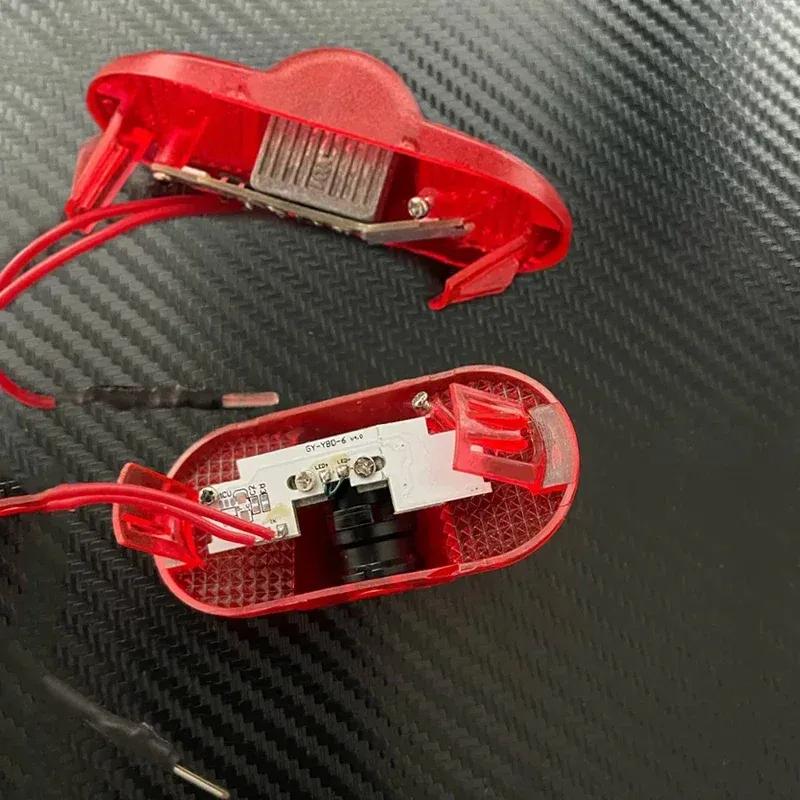 2 шт. Автомобильные светодиодные проекторы тени для приветствия на двери Skoda VRS Octavia A5 MKII 2006 2008-2013 Аксессуары