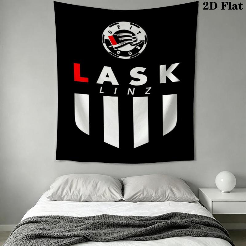Lask Linz Wall Tapestry Aesthetic Wall Hanging Printed Fabric Blanket Decorative Tapestries for Bedroom Living Room Home Decor