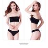 Ice Silk G-String for Women Sexy Seamless Thongs Panties Cotton Women Underwear Girls Ladies Bikini Briefs Lingerie 3 Pcs/set