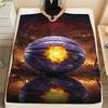 One Piece Anime Print Flannel Blanket Warm Soft Throw for Sofa Bed Chair Travel Picnic Comfortable Bedroom Decor Luffy-Xin
