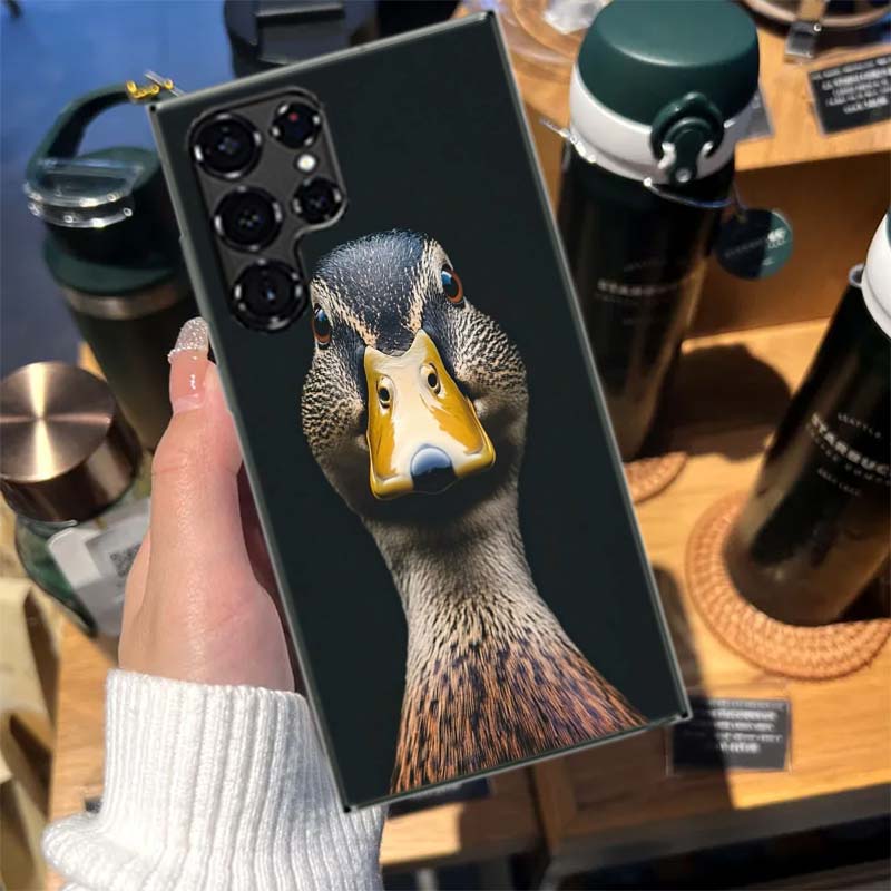 Yellow Duck Cases Phone Case for Samsung Galaxy S26 Ultra S25 Edge S24 S23 FE S21 Plus S20 S22 S10 Cover TPU Capa Shell Shockpro