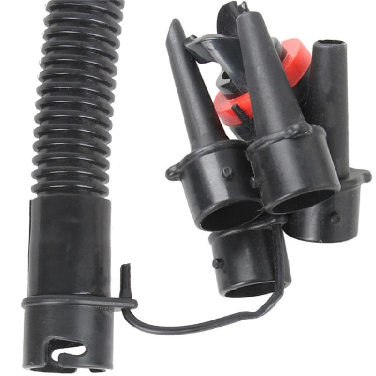 Paddle Board Pumps Hose with 5 Air Valves Nozzle Replacement Inflatable Boats Pumps Adapter & Air Hose Easy to Use