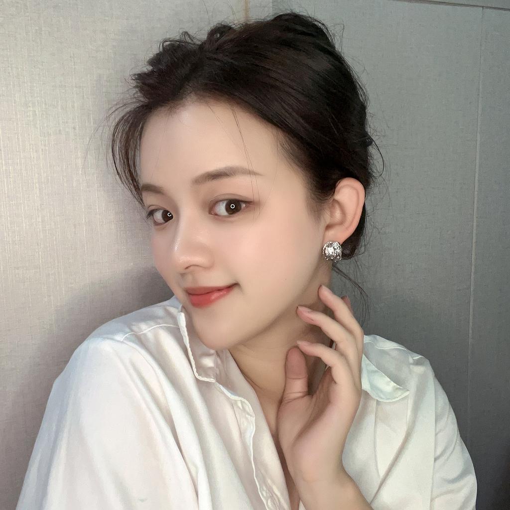 Модные универсальные серьги OL commuter, нишевые серьги с иглами из серебра 925 пробы с индивидуальной текстурой ореха