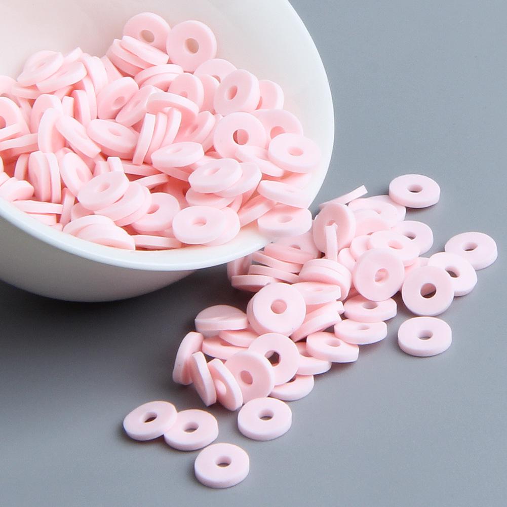 10 г бусин из полимерной глины сплошного цвета для браслетов и ожерелий - Разделительные бусины ручной работы