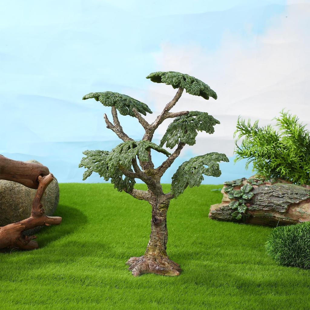 TEHAUX Diorama Trees Miniature Trees for Railway Models, Landscapes, Architectural Models, Plastic Models, TPR Material, Artificial Trees, Landscape