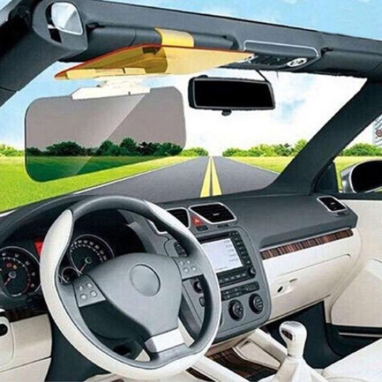 Car Sun Visor Anti-Glare Blocker UV Fold Flip Down Clarity Clear View Sunshade