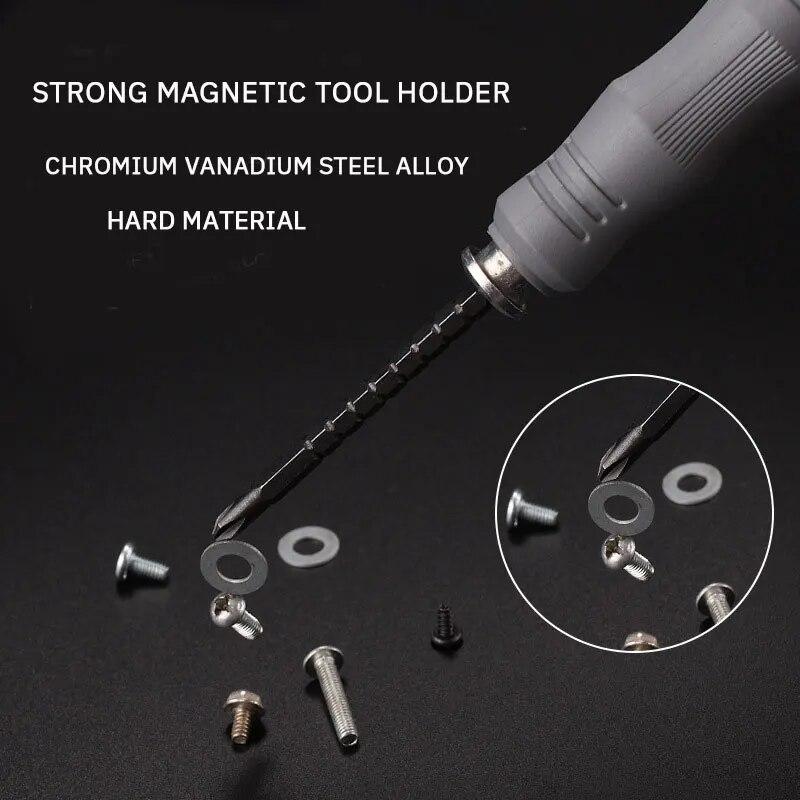1 набор 13 в 1 набор отверток комбинированный прочный масштабируемый многофункциональный бытовой набор бит высокой твердости с сильным магнитом