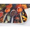Tapis de cuisine - MANI TEXTILE - SPICE - Antidérapant - Lavable en machine - Noir