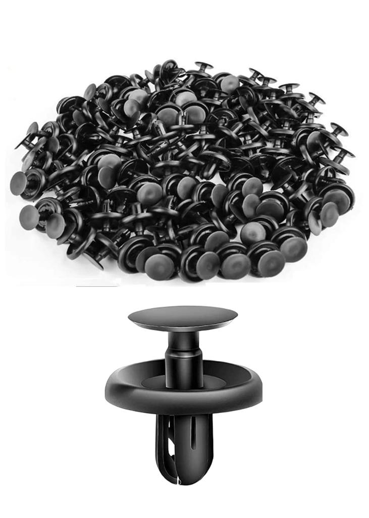 YFFSFDC Rivet Clips Fasteners 100pcs 7mm Hole Diameter Rivets for Car Toyota Lexus Bumper Fender Clip Fastener
