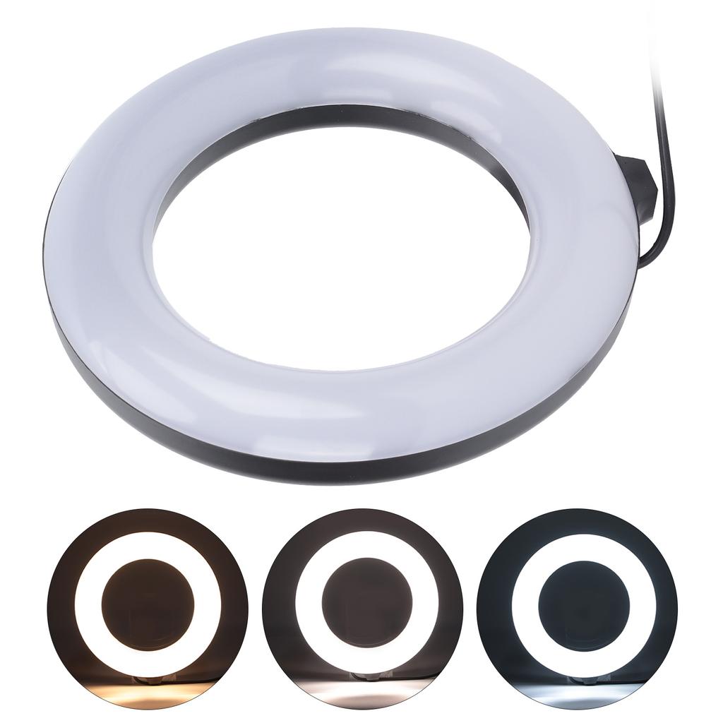 6-дюймовый кольцевой свет с двойной цветовой температурой 3000–6000 К для прямых трансляций, онлайн-встреч