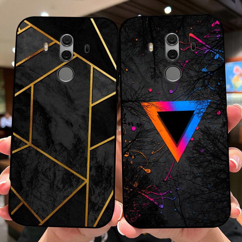 Чехол для Mate 10 Pro Mate10 ТПУ Мягкий Силиконовый Чехол для Телефона Для Huawei Mate 10 Lite Модный Ударопрочный Funda Nova 2i Бампер Милый