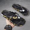 Новые мужские женские тапочки домашние шлепанцы летние пляжные сандалии удобные дышащие шлепанцы мужские размер 46 женская обувь