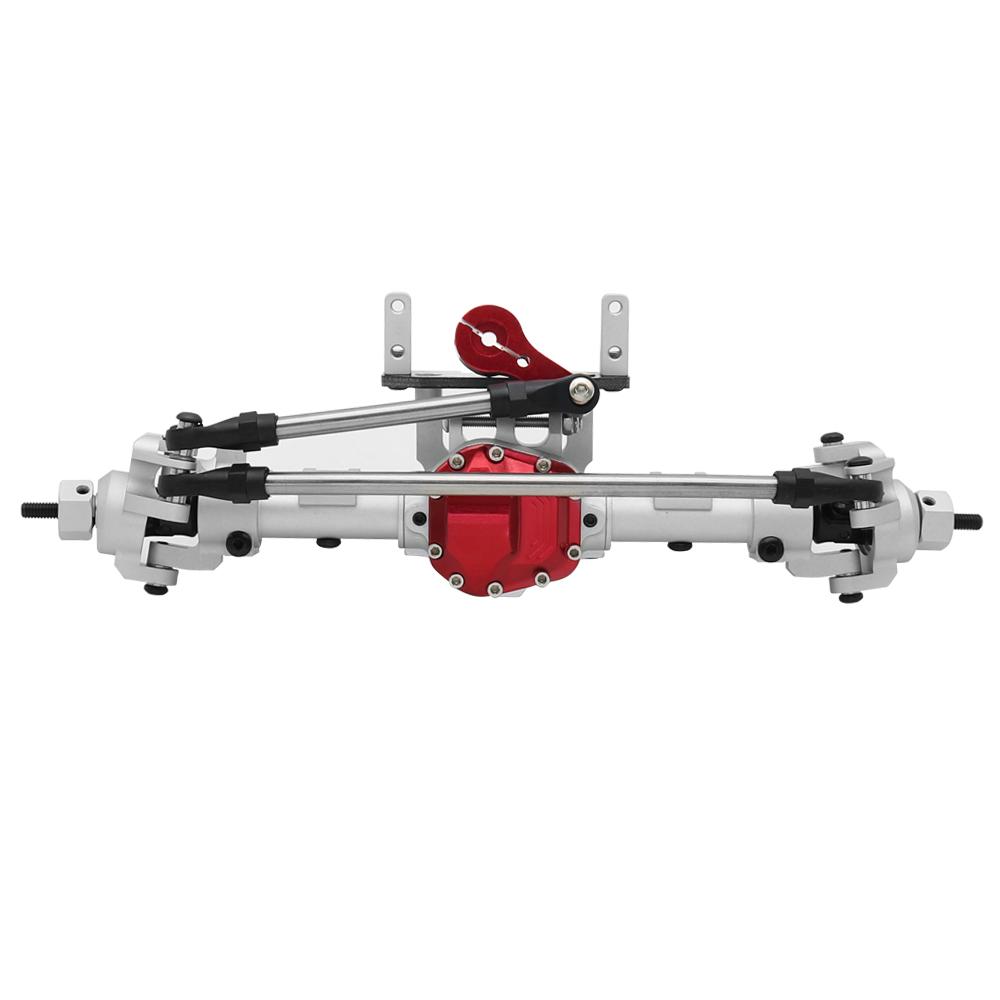 Комплект передней и задней оси SCX10 II из алюминиевого сплава с ЧПУ 30T/8T для 1/10 RC Crawler Axial AR44 90047 90046 AX90060 Builders Kit Upgrade