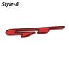 Автомобиль GT LINE Styling Metal Car Badge Rear Emblem tail наклейка для 206 208 308 307 207 208 3008 407 508 2008 RCZ Rio K3 K5