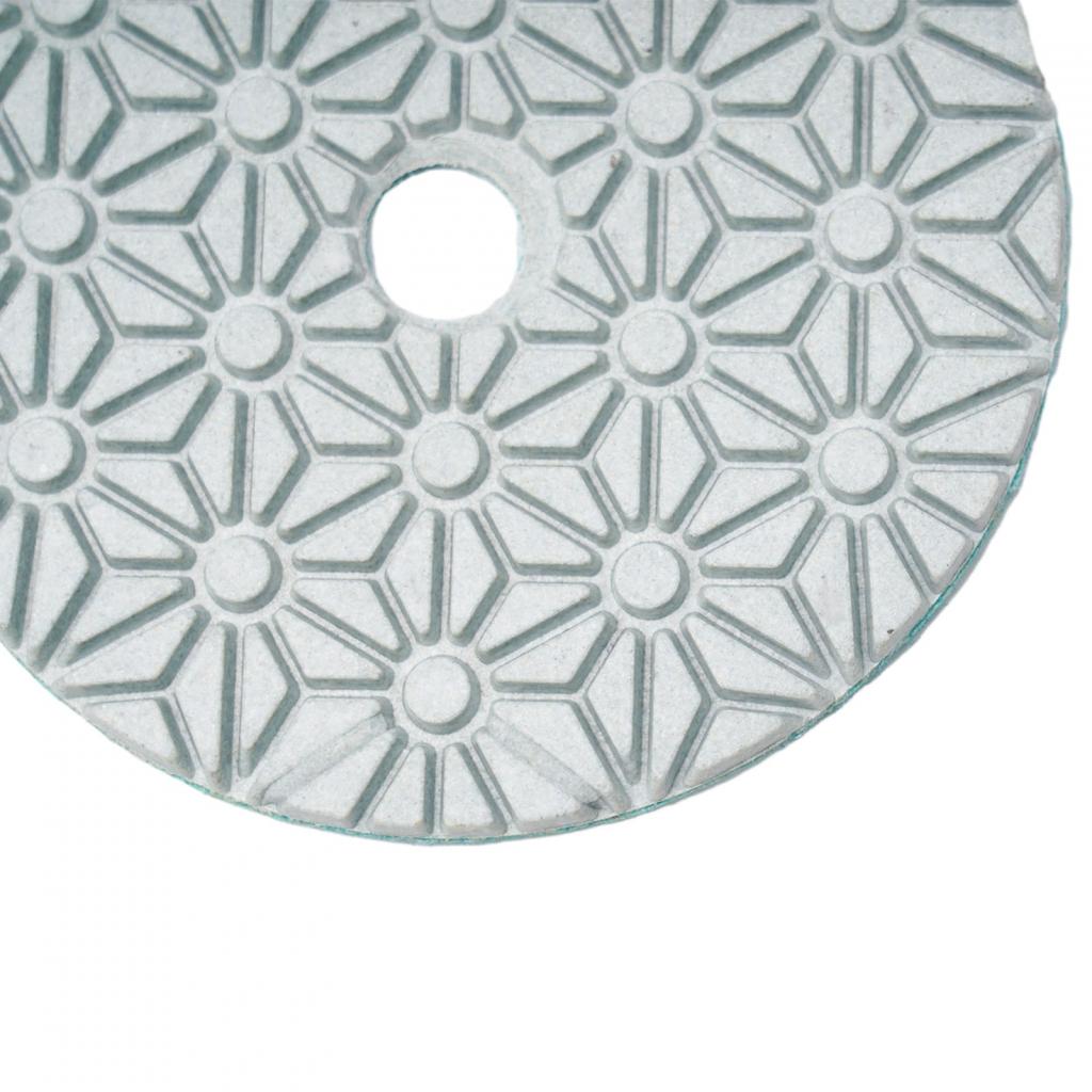 Инструменты Полировальный диск для сухой/мокрой полировки 100 мм 3-шаговый полировальный диск