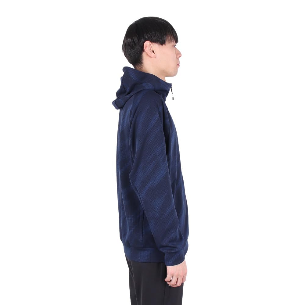 Descente СОЛНЦЕЗАЩИТНЫЙ СВИТШОТ С ГРАФИЧНЫМ ПРИНТОМ ПО ВСЕЙ ПОВЕРХНОСТИ Толстовка на молнии с капюшоном Охлаждающая функция Эластичный трикотаж [Move Sports] Свитшот/Кросс Мужской NV00(ST5SJG10M)