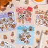 40Pcs Creative Capybara Stickers Mug Decorative Decals Water Bottle Decor  For Mobile Phone Shell