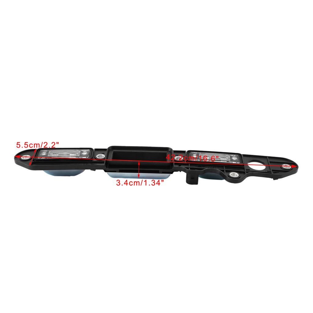 Trunk Lid Handle W/ License Plate Light Fit VW Golf Jetta Passat B6 Touran