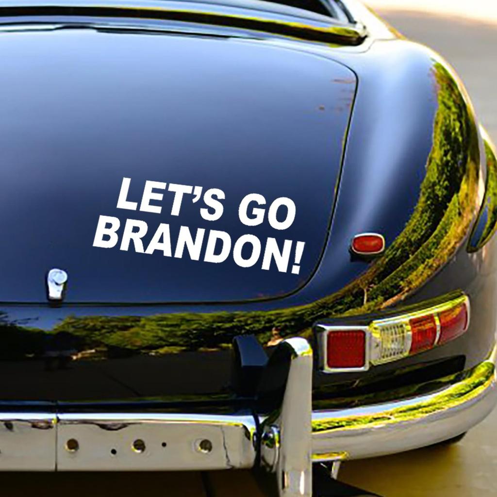 Let's  Brandon Decal Vinyl Sticker Auto Car Truck Wall Laptop