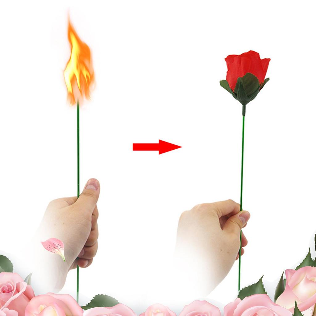 Реквизит Trick Flower Torch to Rose для взрослых Романтическая уникальная сценическая уличная вечеринка для