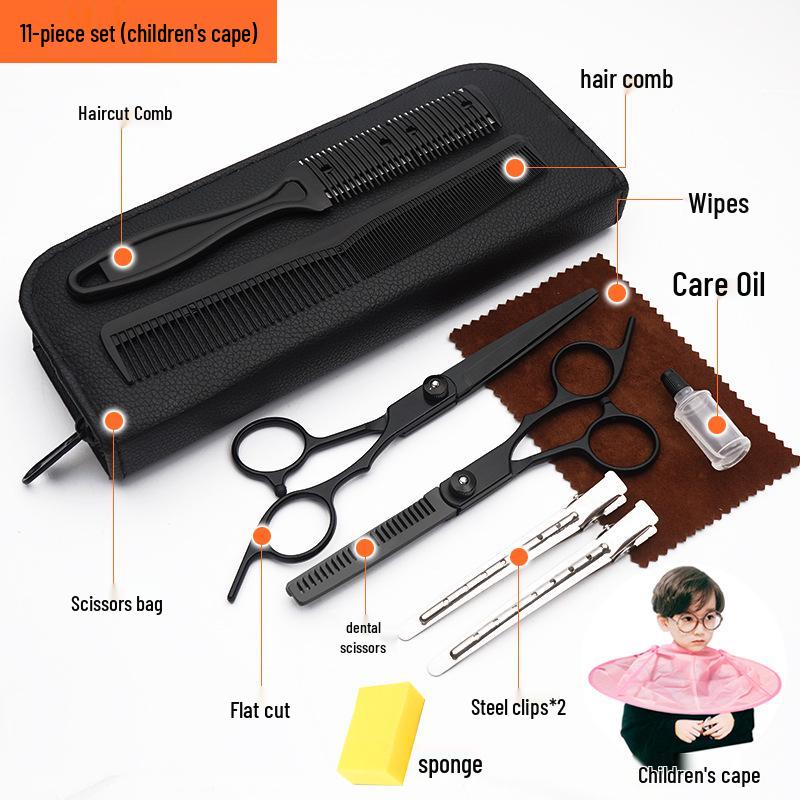 Набор парикмахерских ножниц: Прямые, Тонкие, Бытовые и Ножницы для Начинающих для Точной Стрижки Волос