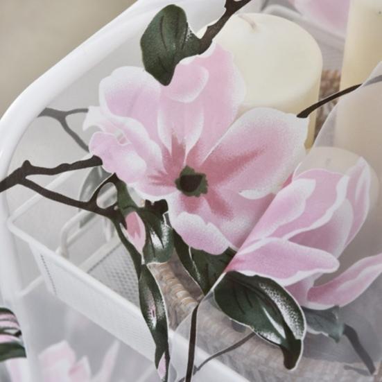 Римские цветочные шторы для кухни, тюль, прозрачная панель, занавеска для окна спальни