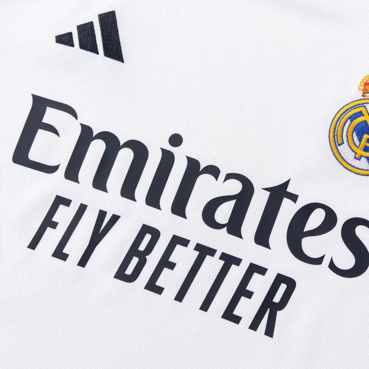 Adidas Real Madrid Home 2024/25 Jersey White Men Streetwear HR3796