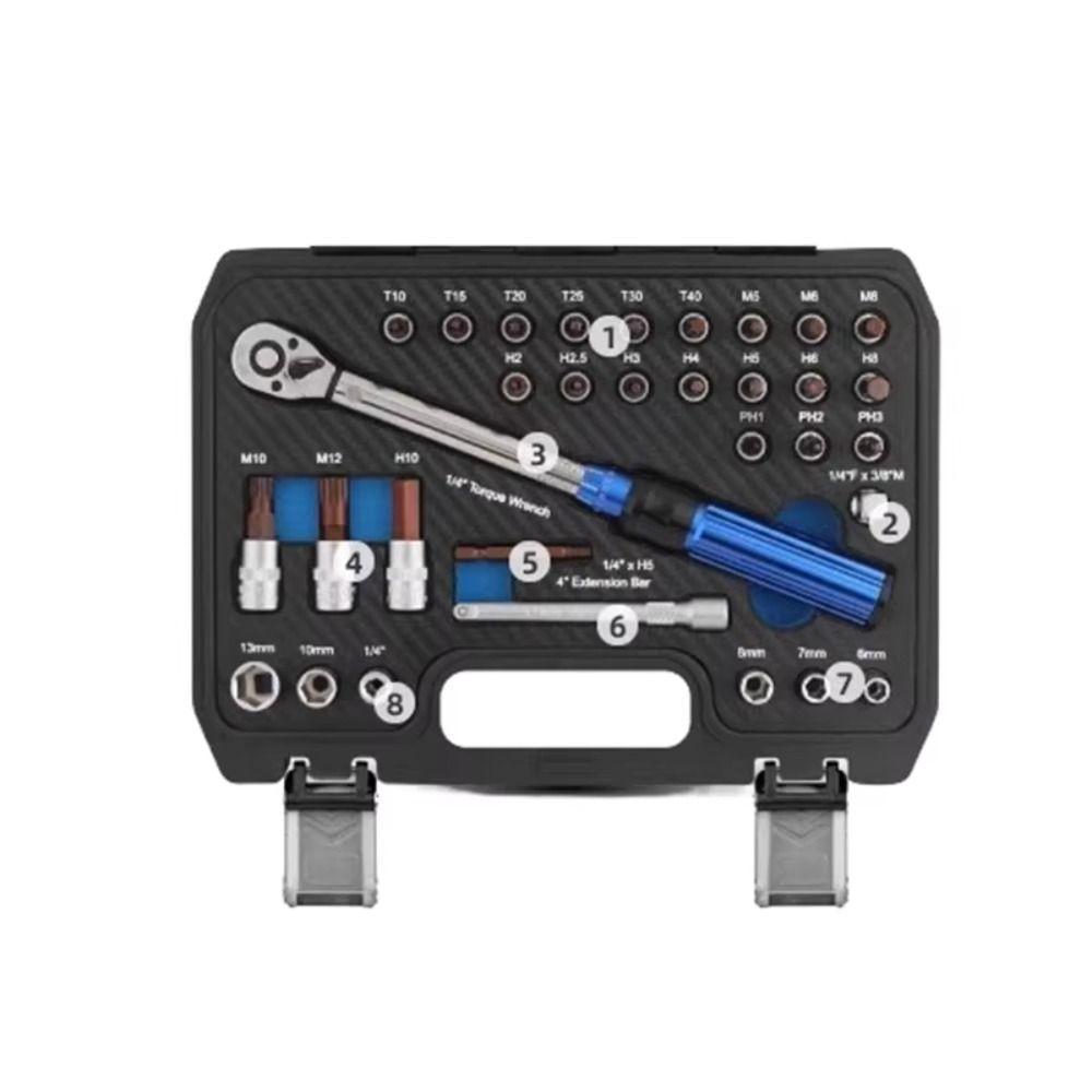 Adjustable Preset Torque Wrench Set 72-Tooth Ratchet Car Repair Tools Wrench Set  Car Repair