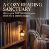 Library Lantern 1PCS Vintage LED Bookshelf Light Mini Decorative Street Lamp Style Warm Nightlight for Reading Nook   Book Nook Decor Gift for Bookw