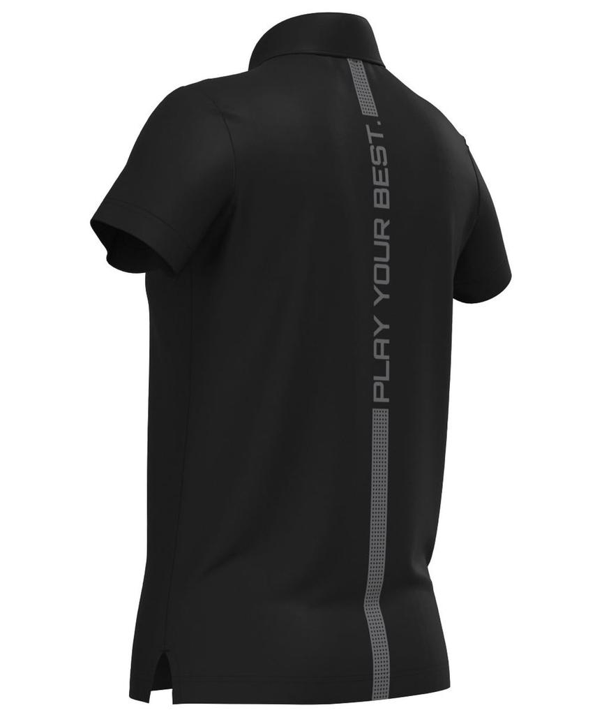 Женская футболка-поло с коротким рукавом Ping Apparel (Защита от УФ-лучей и испарительное охлаждение) / Гольф / 622-4260808 011_Черный, Размер M