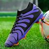 2024 Men's Soccer Shoes Large Size Ultralight Football Boots Boys Sneakers Non-Slip AG/TF Soccer Cleats Ankle Boots Unisex