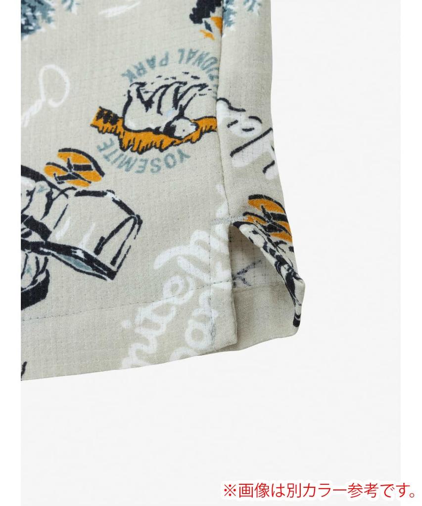 The North Face Рубашка с коротким рукавом Aloha Vent Yosemite Camp, размер 140, красная,