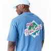 T-shirt oversize - New Era - Los Angeles Dodgers - MLB World Series - Mixte - Respirant