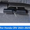 Для Honda CR-V CRV 2024 2025 Задний воздуховод под сиденьем Накладка Защита от пыли Аксессуары Стайлинг автомобиля