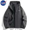 NASA MARVEL Hooded Windbreaker Jacket