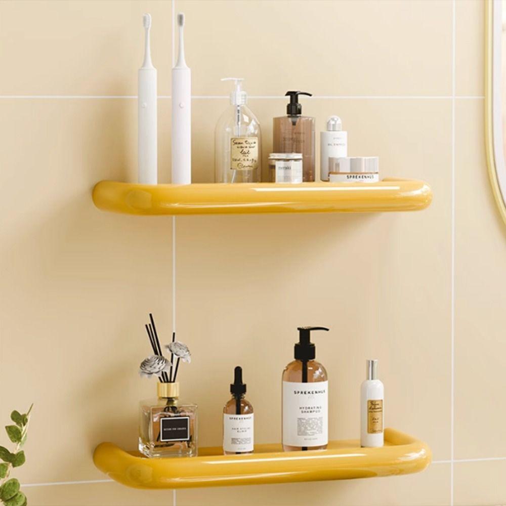 Полка для хранения туалетных принадлежностей Dopamine для ванной комнаты. Органайзер для туалетных принадлежностей. Аксессуары для ванной комнаты.