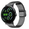 Роскошный ремешок из нержавеющей стали для Google Pixel Watch 3 45 мм Мужской ремешок Браслет Заменяемые аксессуары для Pixel 3/2/1 41 мм Ремешок
