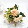 Artificial Peony Flower Realistic UV-resistant Vibrant Color No Fade Faux Silk Flower