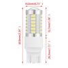 White Red Yellow Turn Signal 5730 LED Bulbs 33SMD T20 W21/5W 7443 Car Backup Reverse Light