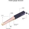 Прецизионный клиновидный нониусный щуп Медный щуп 1-15 мм Щуп для измерения зазора Инженер-домовладелец