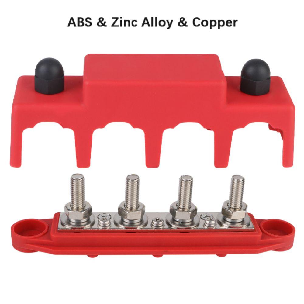 M10 Stud Power Distribution Block Negative Bus Terminal Block New Bus Bar Terminal Block RV