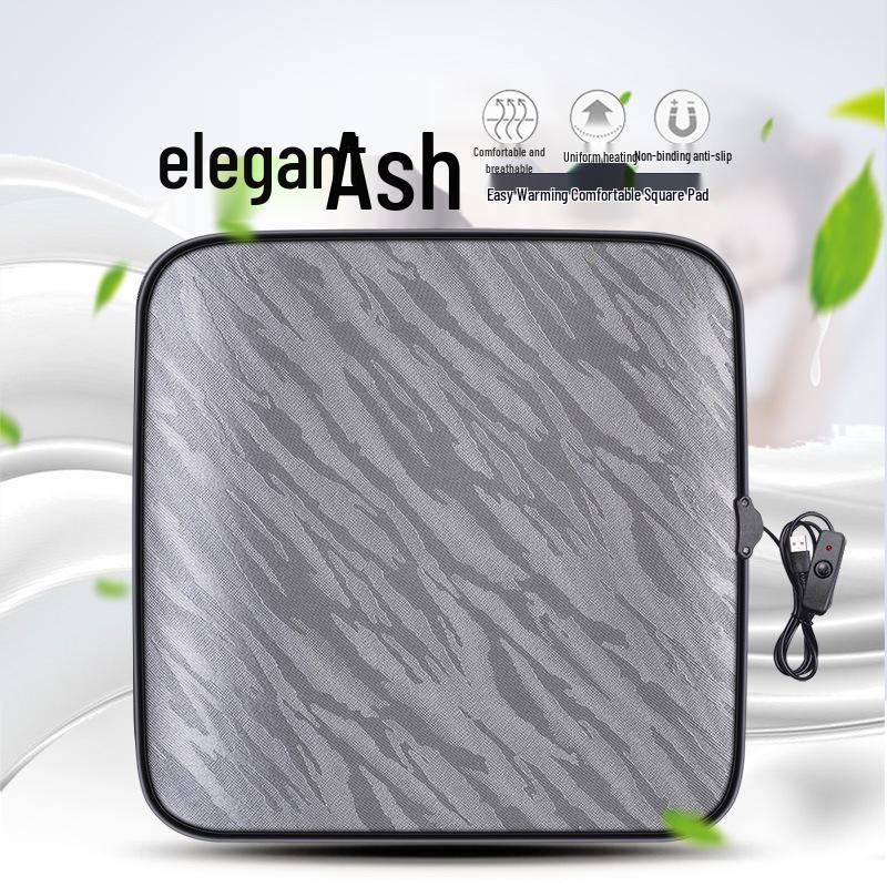 X005 Универсальная USB подушка с подогревом для автомобильного, диванного или офисного кресла - Электрический зимний обогреватель