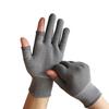 Sunscreen Sports Sun Protection Driving Biking Mittens Two Half Fingers Anti-Slip Fishing Gloves