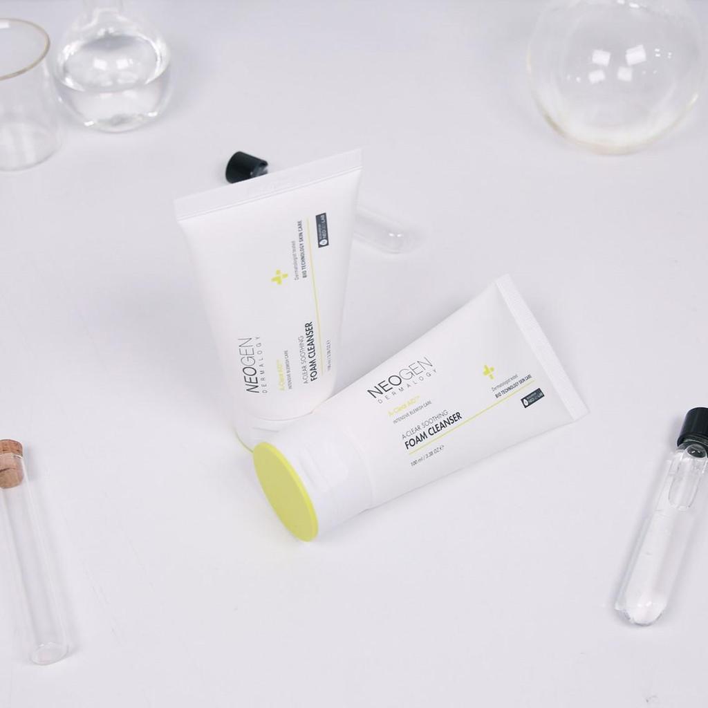 [Neogen Dermalogy] Пенка для умывания A-CLEAR Aid Soothing Foam Cleanser 100ml