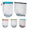 Ultralight Nylon Mesh Mesh Laundry Bag Ultralight Nylon Mesh Bags Laundry Outdoor Bag for Camping Travel Hiking Outdoor Sports