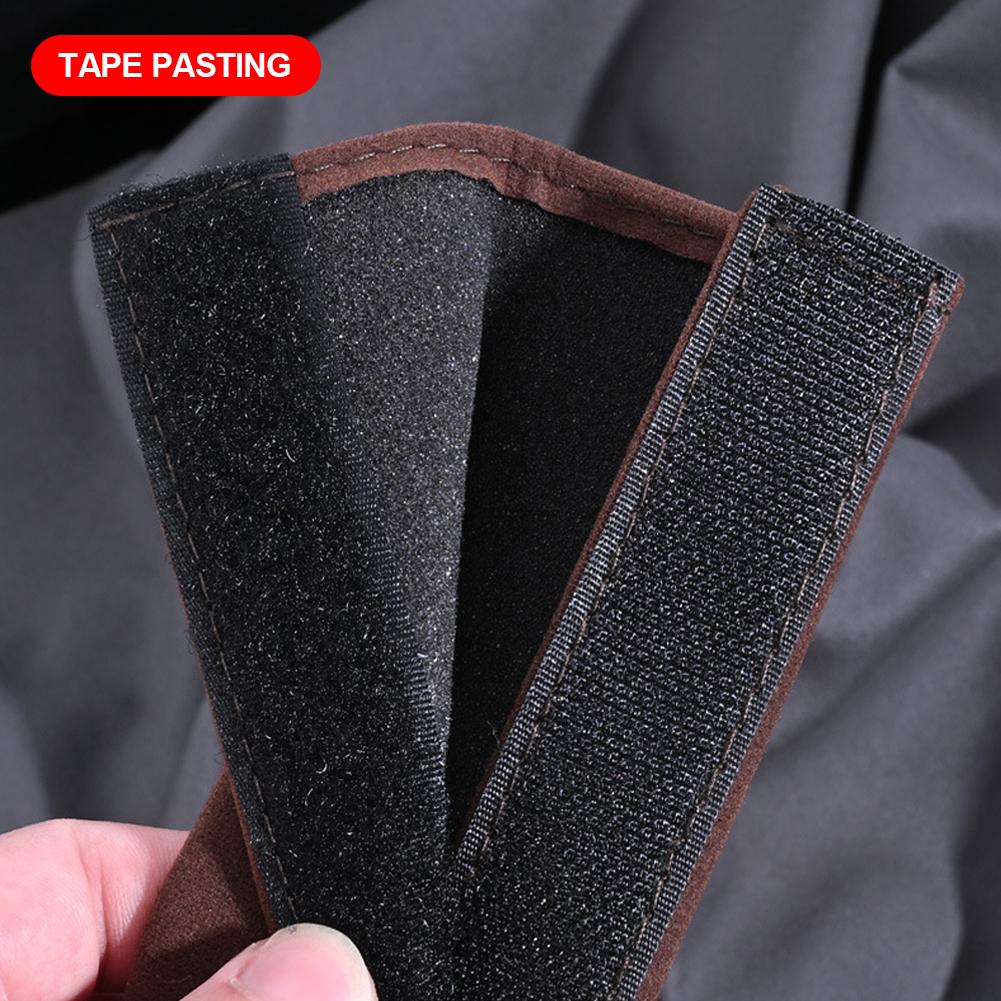 Leather and Suede Car Seat Belt Shoulder Cover Seat Belt Pad Car Styling Interior Seat Belt Cover Accessories