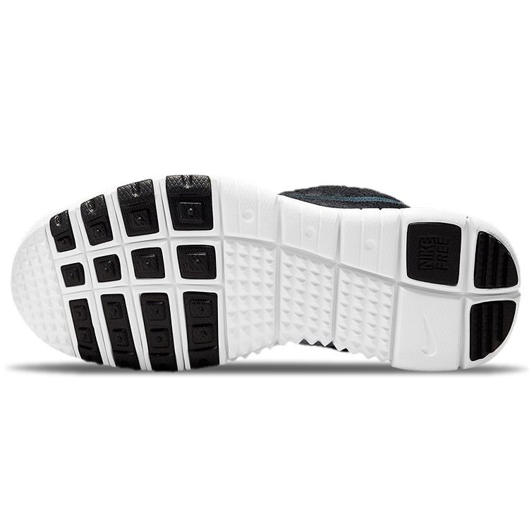 Nike Free Run Trail Черно-белые мужские кроссовки антрацит CW5814-001