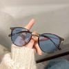 Color Changing Anti Blue Light Glasses Circular Glasses Frame Comfortable Outdoor Sunglasses For Women