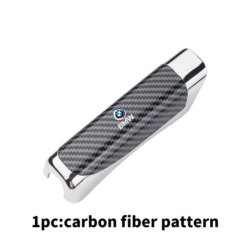Car Carbon Fiber Patterned Hand Grips Guard Case Brake Cover For BMW M E87 E30 E46 E28 E39 F18 F35 G03 F10 E93 F20 FK1